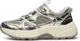 Woden Sportieve en Aantrekkelijke Sif Metallic Sneaker Gray Dames - Thumbnail 3