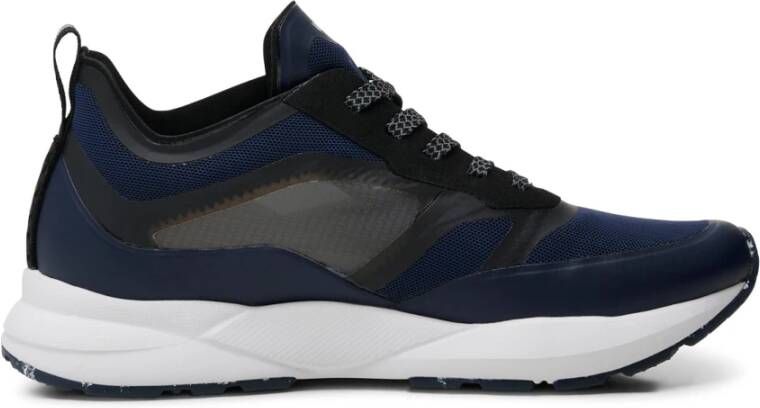 Woden Stelle Lichtgewicht Sportieve Sneaker met Gerecycled Textiel Blue