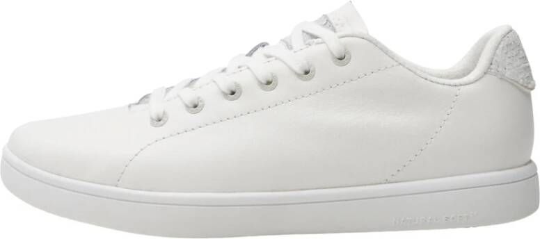 Woden Tijdloze Jane Leather III Sneakers White Dames