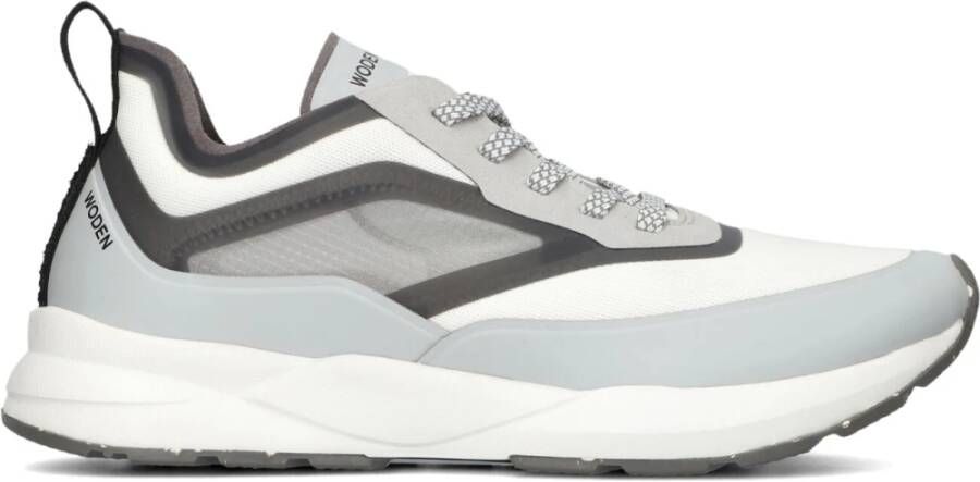 WODEN Lage Sneakers Dames Stelle Transparan Maat: 41 Materiaal: Kunststof Kleur: Wit - Foto 2
