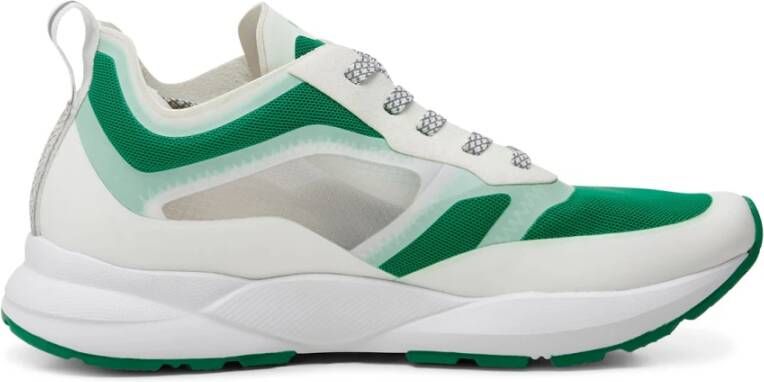 Woden Stelle Transparent Sneakers wit Textiel Dames - Foto 3