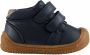 Woden Tristan Leather Sneakers Navy Blauw - Thumbnail 2