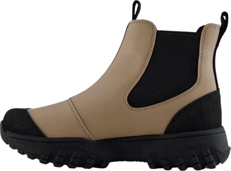 Woden Magda Track Waterproof Chelsea boots Enkellaarsjes Dames Beige - Foto 4