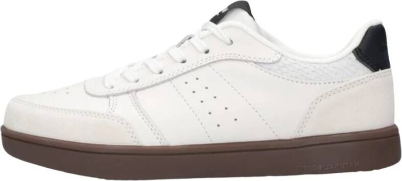 Woden Klassieke Bjork Mix Sneakers met Tijdloos Ontwerp en Comfort White Heren - Foto 6