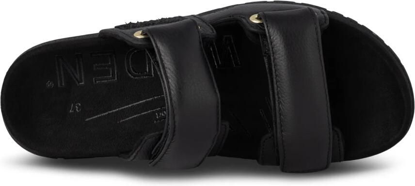 Woden Lisa Leather Sandalen Black Dames - Foto 7