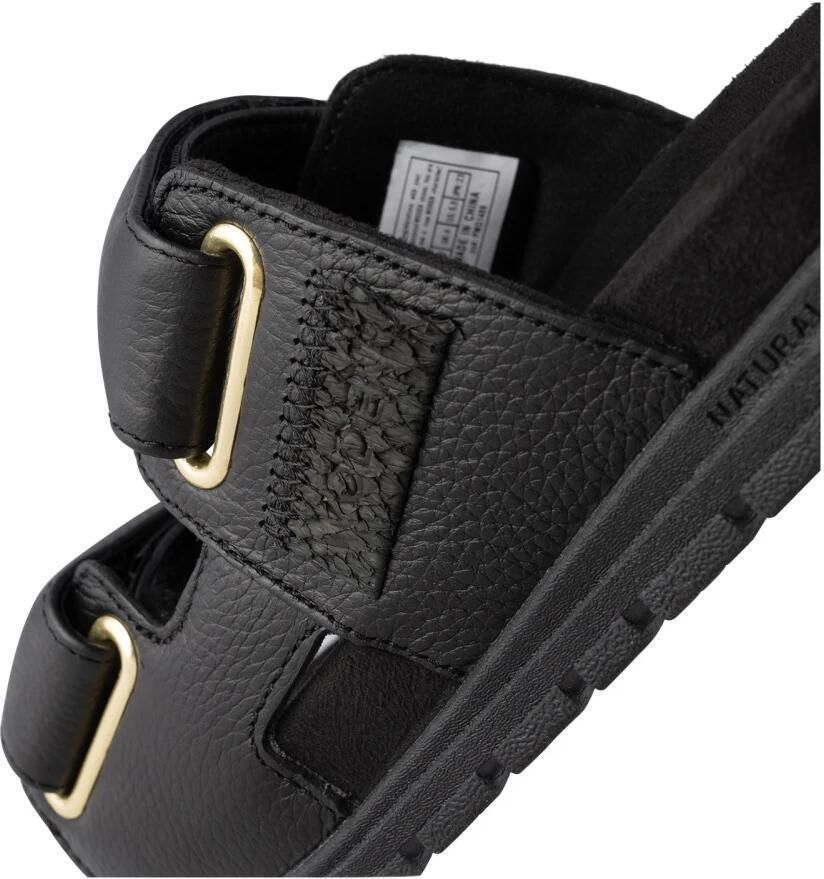 Woden Lisa Leather Sandalen Black Dames - Foto 3