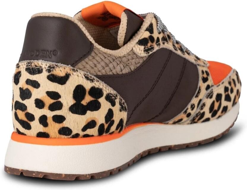 Woden Luipaard Tijger Koeharen Smart Mode Sneakers - Foto 6