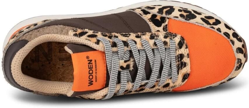 Woden Luipaard Tijger Koeharen Smart Mode Sneakers - Foto 9