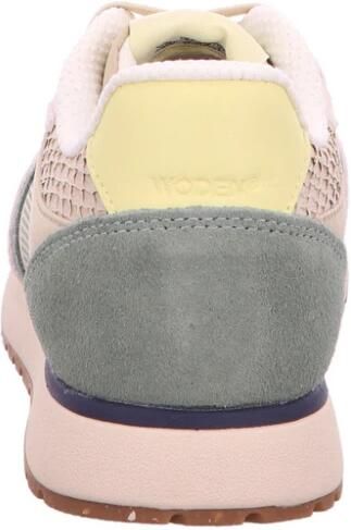 WODEN Sneakers laag 'Ronja' beige lichtgeel jade groen - Foto 13
