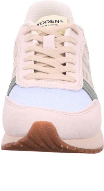WODEN Sneakers laag 'Ronja' beige lichtgeel jade groen - Foto 12