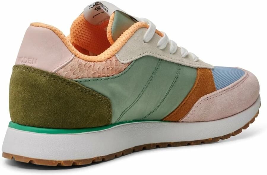 Woden Innovatieve Leren Sneakers met Sportieve Look Multicolor Dames - Foto 5