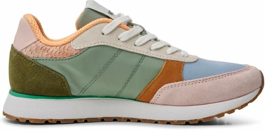 Woden Innovatieve Leren Sneakers met Sportieve Look Multicolor Dames - Foto 6