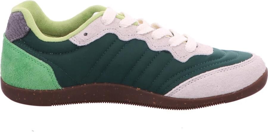 WODEN Sneakers laag 'Nanna' lichtgrijs donkergroen - Foto 11
