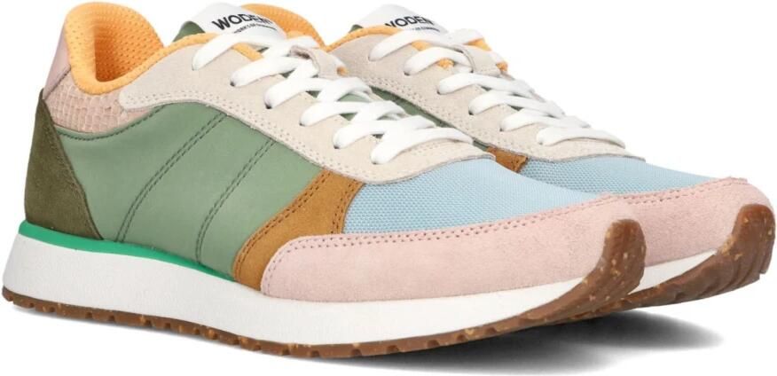 Woden Innovatieve Leren Sneakers met Sportieve Look Multicolor Dames - Foto 7