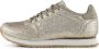 Woden Glitter Fonkelende Sneaker Beige Dames - Thumbnail 2