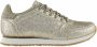 Woden Glitter Fonkelende Sneaker Beige Dames - Thumbnail 11