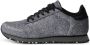 Woden Glitter Sneaker met Visleer en Textiel Details Gray Dames - Thumbnail 1