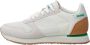 Woden Moderne textiel- en leren sneaker White Dames - Thumbnail 3