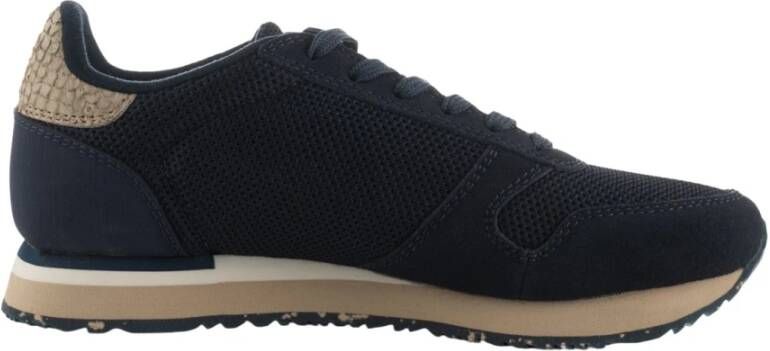 WODEN Lage Sneakers Dames Ydun Icon Maat: 38 Materiaal: Mesh Kleur: Blauw - Foto 5