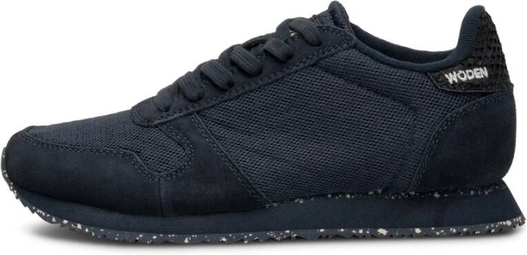 Woden Ydun Suede Mesh II Blauw Dames