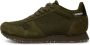 Woden Klassieke Suede Mesh Sneaker Green Dames - Thumbnail 1