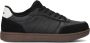 Woden Klassieke Leren Sneaker met Materialen Black Dames - Thumbnail 14