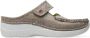 Wolky Comfortschoenen Roll Slipper taupe letter nubuck - Thumbnail 2