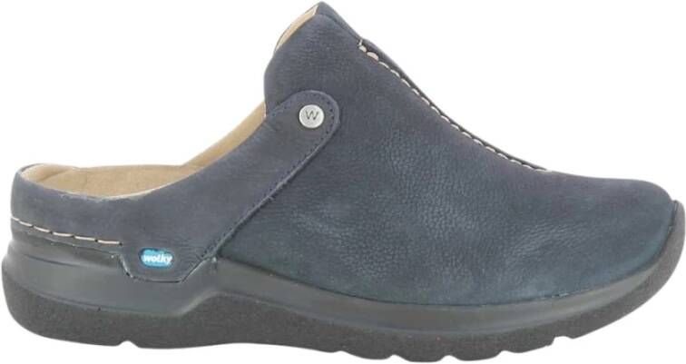 Wolky Blauwe Damesschoenen Holland Stijl - Foto 2