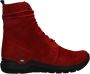 Wolky Stevige Rode Comfortabele Boot voor Dames Red Dames - Thumbnail 2