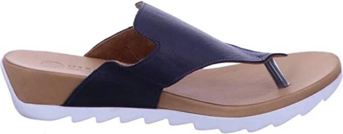 Wolky Comfortabele sandalen voor dames in donkerblauw