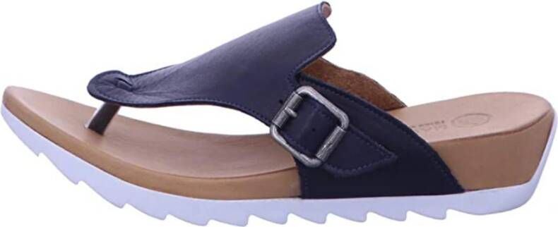 Wolky Comfortabele sandalen voor dames in donkerblauw