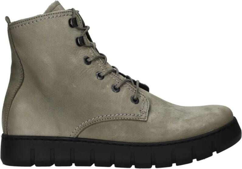 Wolky New Wave veterboot Grijs Dames