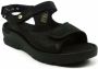 Wolky Dames Sandalen 0392715 000 Delft Caviar Zwart - Thumbnail 2