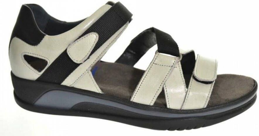 Wolky Sandalen Desh gebroken wit leer - Foto 4