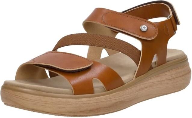 Wolky Amara Leren Dames Sandalen Cogna - Foto 3