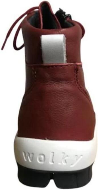 Wolky 0474030 553 Veterschoenen Rood Leer Dames Rood - Foto 6