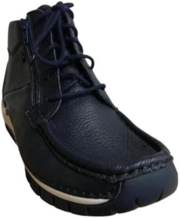 Wolky 0474030-820 dames veterboots sportief blauw - Foto 4