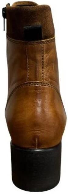 Wolky 0610030 430 Bruine leren Dames Veterboots Cogna - Foto 5