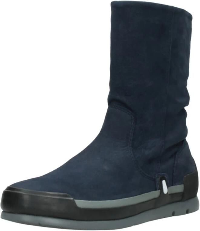 Wolky Laarzen 02776 Greene 13800 blauw nubuck