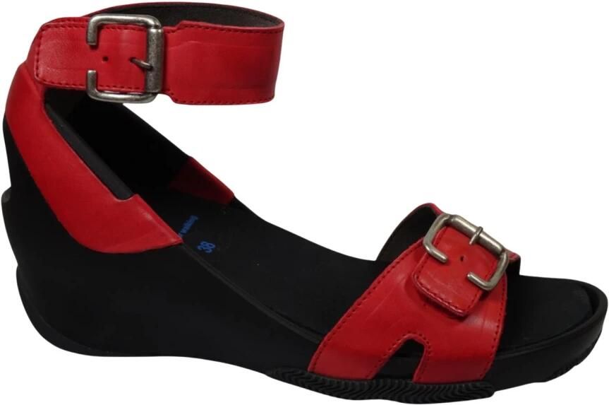 Wolky Dames sandalen Eraza Artikel 0377731.500 Kleur rood - Foto 2