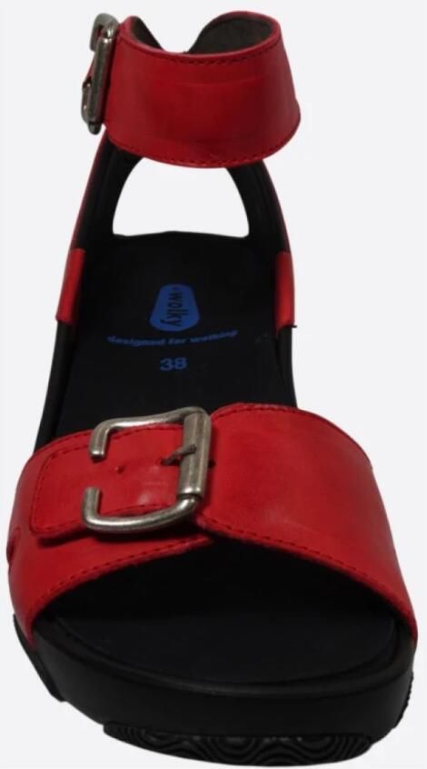 Wolky Dames sandalen Eraza Artikel 0377731.500 Kleur rood - Foto 5