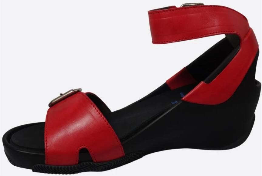 Wolky Dames sandalen Eraza Artikel 0377731.500 Kleur rood - Foto 4