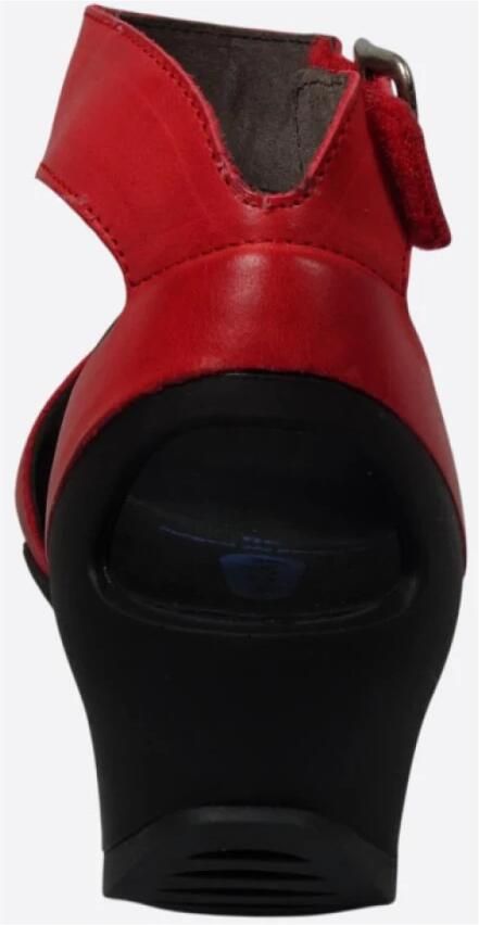 Wolky Dames sandalen Eraza Artikel 0377731.500 Kleur rood - Foto 6