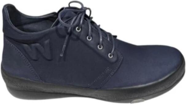 Wolky Fuse Dames Veterboot 0550114-800 Blauw