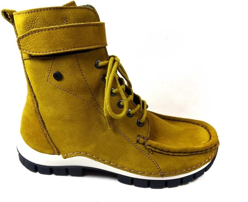 Wolky half hoge veterboots 0473811.940 geel - Foto 2