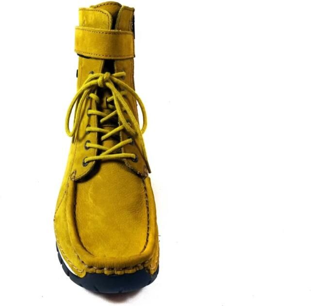 Wolky half hoge veterboots 0473811.940 geel - Foto 4