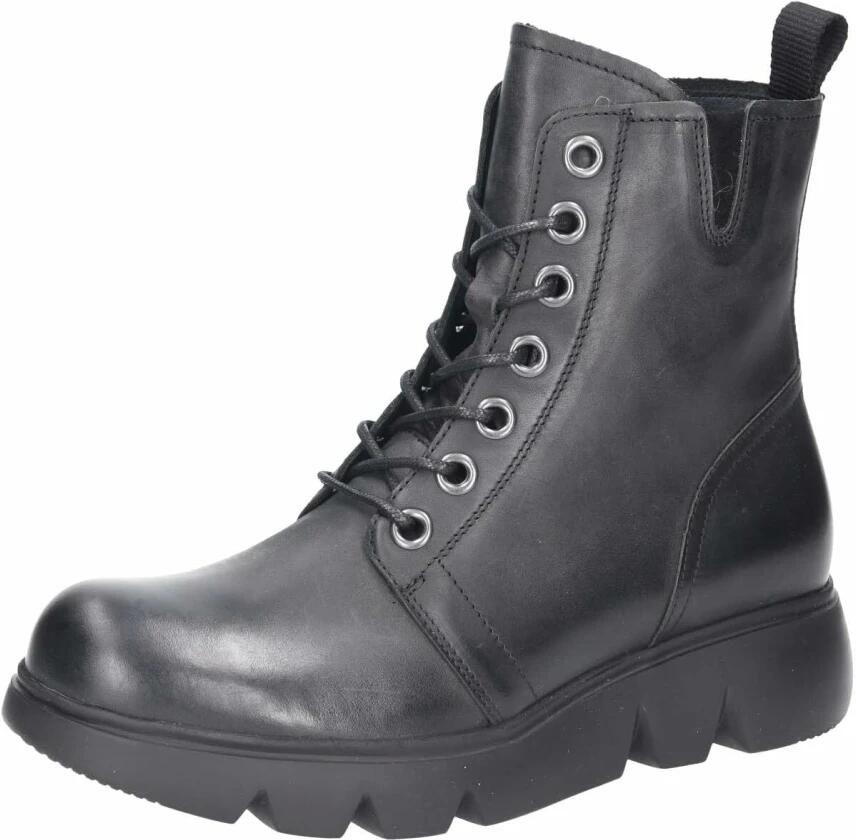 Wolky Hope XW Softy Wax Veterboots Dames Zwart - Foto 2