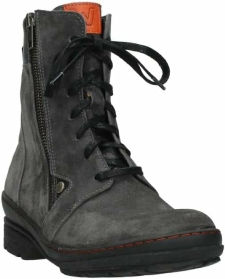 Wolky Enkellaarzen 07640 Partizan 40210 antraciet suede - Foto 2