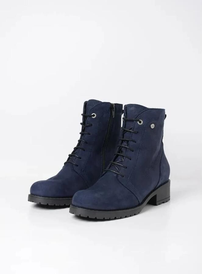 Wolky Dames Veterboot Quinta XW Longbeach Artikel 0247910.800 Blauw - Foto 5