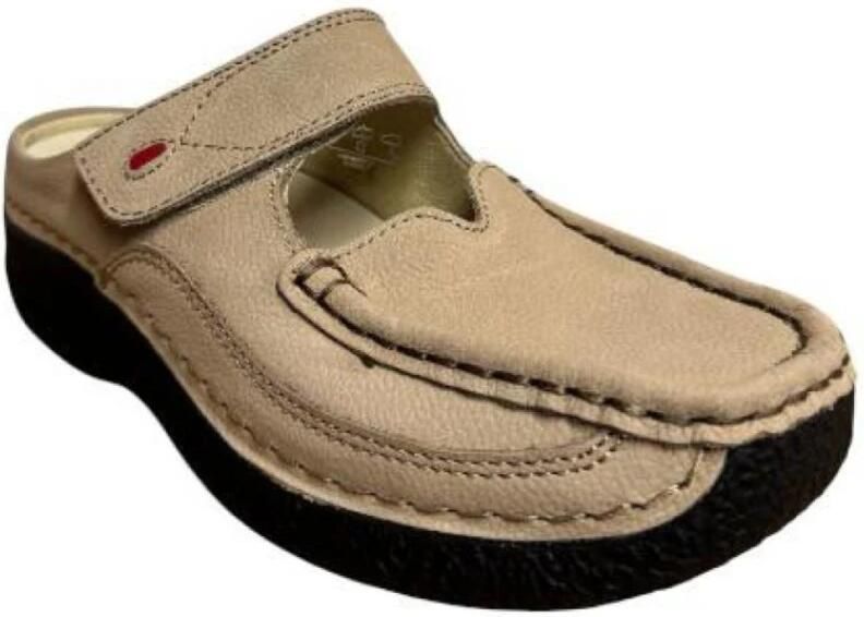 Wolky Dames Klompen 06227 Roll Slipper Beige - Foto 2
